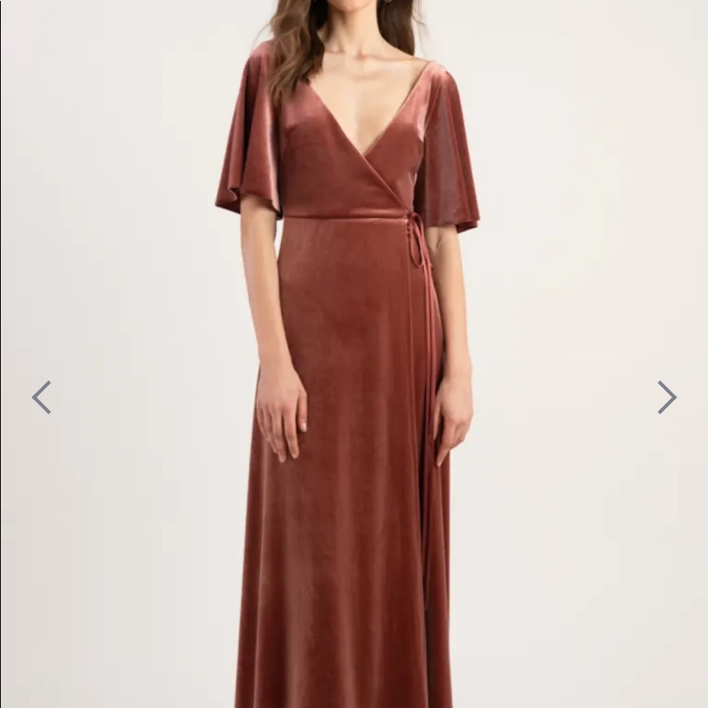 Jenny Yoo Marin Dress in English Rose